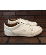 Lacoste Sneakers All White Leather Size 11.5 - £47.83 GBP