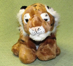 11" Wild Republic Tiger Cub Plush Stuffed Animal Baby 2009 K&M International Toy - $10.80