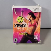 Zumba Fitness Wii Video Game Join The Party Plus Fitness Belt 2010 - $9.97