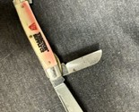Vintage Tractor Supply Co KNIFE Three Blade Pocket Folding Lock Blade US... - $26.73