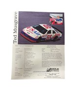 Ted Musgrave US Air Jasper Engines #55 Ford 1994 Driver Hero Card - £4.51 GBP