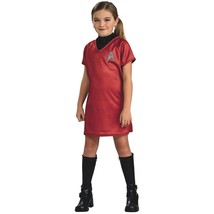 Rubie&#39;s Star Trek Uhura Dress Kids Costume - Medium (8-10) - Red - £12.53 GBP