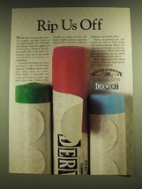 1990 Winsor &amp; Newton Derwent Soft Pastels Ad - Rip us off - £14.77 GBP