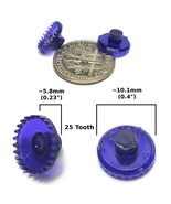 2pc TYCO 440-X2 440-X3! HO Slot Car DELRIN 25T CROWN GEAR Factory UN-DRI... - $37.11 MXN