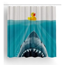 Save Ducky Custom Shower Curtain Decoration 72 X 72 Inch - £26.27 GBP