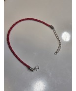 Leather Lace Braided Bracelet - £7.70 GBP