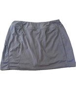 Gray Skort Women&#39;s Size XXL Athletic Built in Short Tennis Golf Tangerine - $19.88