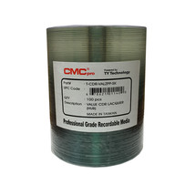 300 JVC Taiyo Yuden CMC Pro 52X Silver Thermal Lacquer Printable Value C... - $150.99