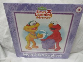 Sesame Street&#39;s My A &amp; B Storybook Elmo&#39;s Learning Adventure New HC #4 - $13.50