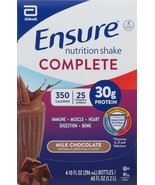 8 Total Ensure COMPLETE Nutrition Shake,*06/2025*Milk Chocolate, 10 fl oz - $26.31 CAD