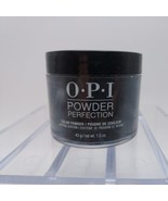 OPI Powder Perfection Dip Powder, DPT02 BLACK ONYX, 1.5oz, New, Sealed - $19.79