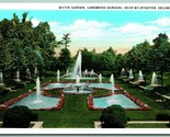 Winter Garden Longwood Gardens Wilmington Delaware DE UNP WB Postcard I4 - $2.92