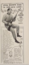 1956 Print Ad Refrigiwear Insulated Underwear for Hunting New York,NY - £7.40 GBP