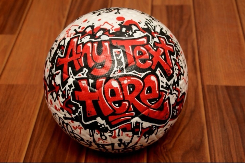 Personalized Painted Custom Hand-Painted Football Item image 6