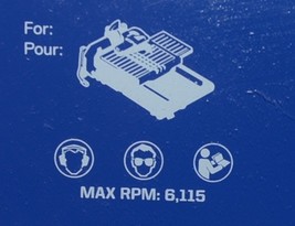 Kobalt 1615980 10 Inch Glass Tile Wet Diamond Circular Saw Blade image 3