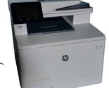 HP Color LaserJet Pro MFP M477FDN All-In-One Laser Printer Tested Works  - $420.75