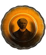 Vintage Ridgeway&#39;s Treacle Glaze Sir Wilfred Laurier Plate Premier Of Ca... - $38.38 CAD