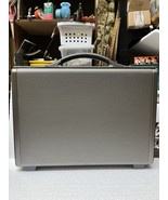 Samsonite Focus Hard-Shell Briefcase Gray 3-Digit Lock USA Made Vintage ... - $135.38 CAD