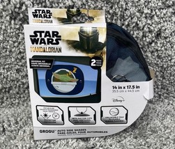 Star Wars The Mandalorian The Child Grogu Nap Time Window Sunshade 2 Piece - £14.36 GBP