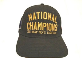 Duke Blue Devils NCAA National Champions 2015 Adult Unisex Black Cap One... - $16.92