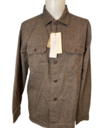 Matinique Mapelton Heritage Dark Brown Button Down Shirt, Men&#39;s Size XL,... - $28.49