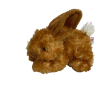 Aurora World Bunny Rabbit Plush Stuffed Animal Brown Floppy Easter 2014 7&quot; - $12.64