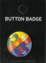 BEATLES button badge 9 RARE/VINTAGE - BUTTON BADGE official merchandise OOP - £2.93 GBP