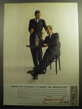 1958 Smirnoff Vodka Advertisement - Joseph Cotton - Mixed or straight - £13.88 GBP