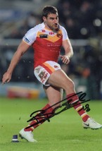 Thomas Bosc Catalan Dragons Rugby French Hand Signed Photo - £10.46 GBP