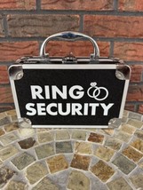 Ring Security Ring Bearer Briefcase Padded Slit Wedding Detail Spy Secre... - $8.55