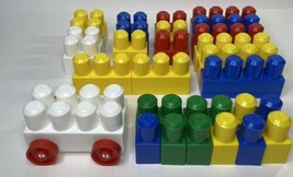 Vintage Ritvik Mega Bloks - Wheeled Base - 32 piece set - £19.24 GBP