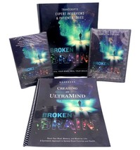 Broken Brain 8 Part Docu Series Dr. Mark Hyman Sealed DVDs Transcripts W... - $28.70