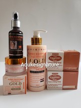 Purec egyptian magic gold lotion, 2soaps, face cream, gluta a-c serum - £82.37 GBP