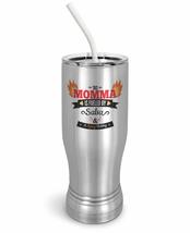 PixiDoodle Spicy Foodie Salsa Mom Insulated Coffee Mug Tumbler with Spill-Resist - £27.01 GBP+