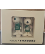 *Starbucks 2025 Peanuts Joe Kind Snoopy Stopper &amp; Straw Topper Set NEW I... - $58.57