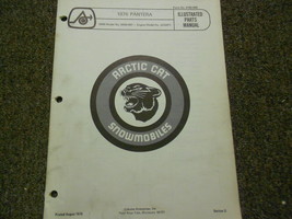 1976 Arctic Cat Pantera Illustrated Service Parts Catalog Manual FACTORY OEM - £19.30 GBP