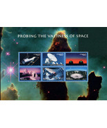 2000 60c Probing the Vastness of Space, Sheet of 6 Scott 3409 Mint F/VF NH - $13.56 CAD