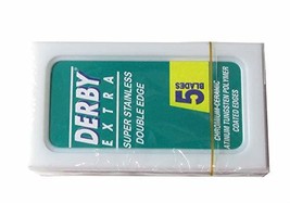 30 Derby Extra Double Edge Razor Blades with Chromium-Ceramic-Platinum-Tungsten  - $5.99