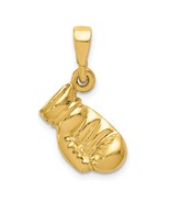 14K Yellow Gold Boxing Glove Pendant - €209,36 EUR