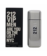 212 VIP 3.4oz 100ml Men by Carolina Herrera Eau de Toilette New in Seal... - $94.35 CAD