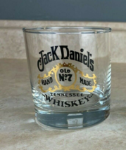 Jack Daniels Old No.7 Hand Made Whiskey 8oz. Heavy Bottom Rock Glass Tum... - £6.75 GBP