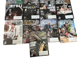 Concealed Carry Gun Magazines Lot of 13 Issues 2016 and 2017 Conceal Carry USA - £27.62 GBP