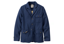 TIMBERLAND MEN&#39;S MT.HAYES NAVY WOOL BLEND COAT 8238J-019  SIZE : S - £53.94 GBP