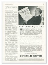 Print Ad General Electric Science Saves Radio Buyers 1938 3/4-Page Adver... - $182.07 MXN