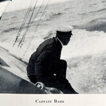 Captain Barr Of The Elena The King&#39;s Cup 1928 Race To Spain Nautical Pri... - $24.99