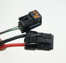 2009-2010 jaguar xf 4.2l v8 cooling fan wiring harness connector pair 2 - $65.00