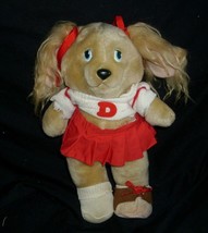12&quot; Vintage 1984 Get Along Gang Tomy Dotty Puppy Dog Stuffed Animal Plush Toy - £11.14 GBP