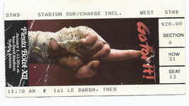 1983 Fiesta Bowl Game Ticket Stub Arizona State Oklahoma - £226.56 GBP