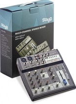 Multi-Channel Stereo Mixer, Stagg Smix 2M2S Uf. - $116.94