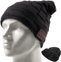 Wireless Beanie Hat Winter Warm Musical Hat for Men Women Music Wireless Beanies - £21.38 GBP
